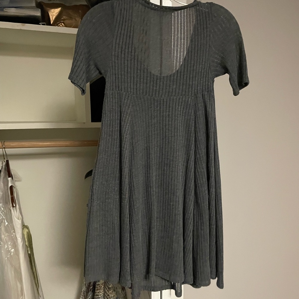 Grey Sweater Dress
